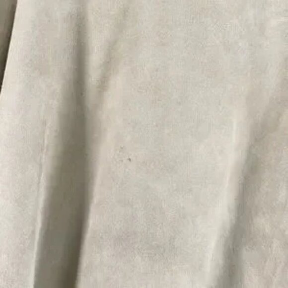 Eskandar Suede Leather Jacket Womens One Size Open Front Kimono England Luxury - Picture 9 of 15